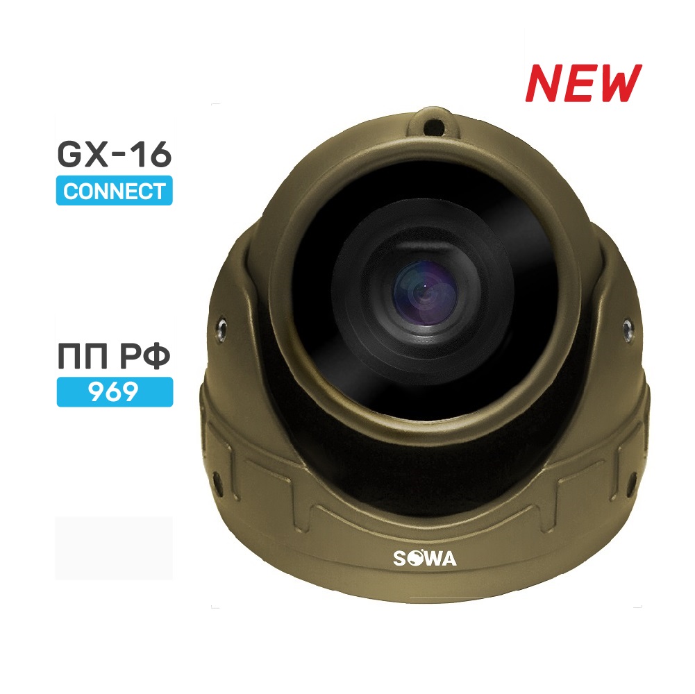 Камера видеонаблюдения SOWA AHD 2 MP T2X1-21N